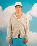 The Reset Zip in Heather Gray