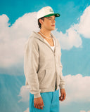 The Reset Zip in Heather Gray