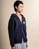The Reset Zip in Navy
